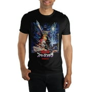 Godzilla Movie Short Sleeve Shirt Mens Clothing-Medium